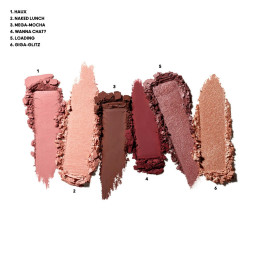 Палетка теней для век x 6 Connect In Colour Eye Shadow Palette