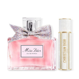 Парфюмерный подарочный набор с тревел спреем Miss Dior Eau de Parfum Set