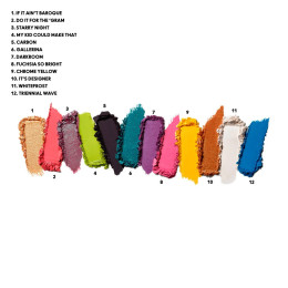 Палетка теней для век x 12 Connect In Colour Eye Shadow Palette