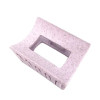 Крабик для волос Straw Claw Hair Clip Square Lilac