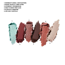 Палетка теней для век Squall Goals Eye Shadow Palette x 6