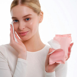 Очищающие салфетки для удаления макияжа No Makeup Wipes