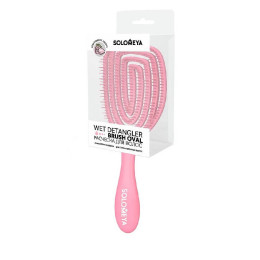 Расческа для сухих и влажных волос с ароматом клубники