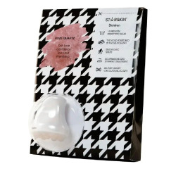 Роликовый массажер Skin Iron Rose Quartz face