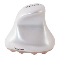 Роликовый массажер Skin Iron Rose Quartz face