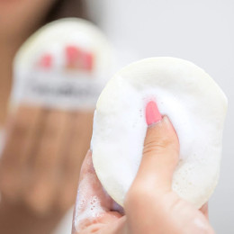 Пилинг-пуховка жля лица Glowstar